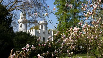 Das Schloss auf der Pfaueninsel in Berlin-Wannsee soll saniert werden.