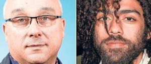 Der AfD-Politiker Jens Maier und der Sohn von Boris Becker, Noah Becker.