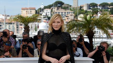 Cate Blanchett bei den Filmfestspielen in Cannes 2015. 