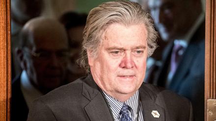 Steve Bannon bedauert die Auswirkungen seiner Äußerungen in dem Enthüllungsbuch "Fire and Fury"