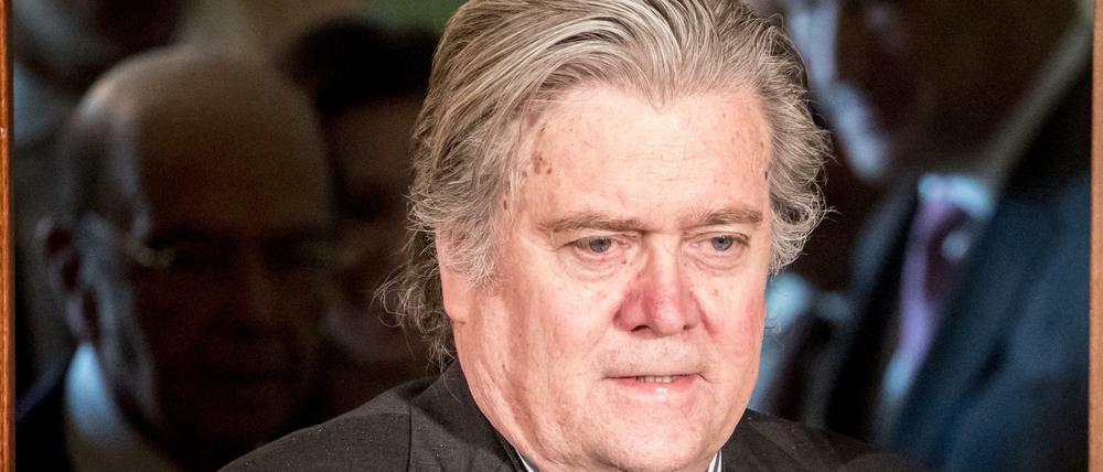 Steve Bannon bedauert die Auswirkungen seiner Äußerungen in dem Enthüllungsbuch "Fire and Fury"