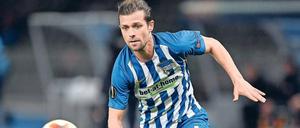  Valentin Stocker kam beim Testturnier in Bielefeld 60 Minuten zum Einsatz.