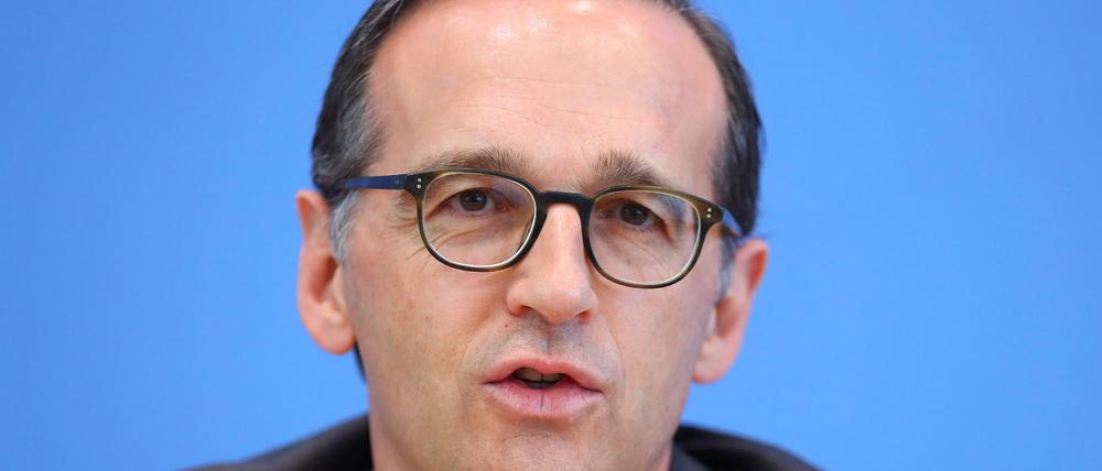 Er soll an allem schuld sein, ist es aber nicht: Justizminister Heiko Maas (SPD)