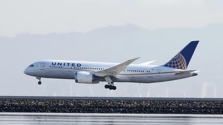 Eine Boeing der United Airlines (Symbolbild). 