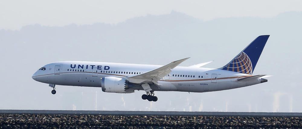 Eine Boeing der United Airlines (Symbolbild).