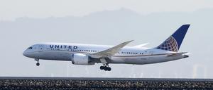 Eine Boeing der United Airlines (Symbolbild).