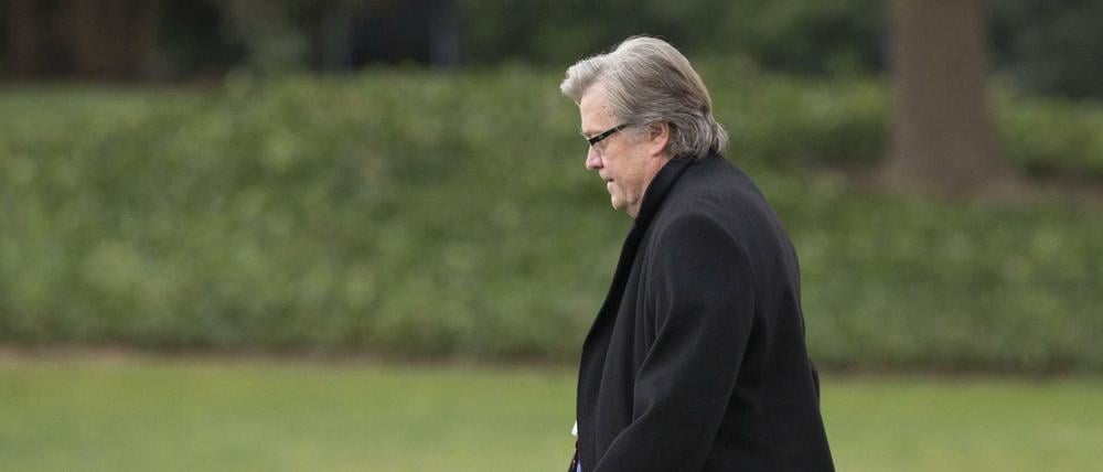 Einst nannte man ihn den engsten Berater von US-Präsident Donald Trump. Steve Bannon, der ehemalige "große Manipulator".