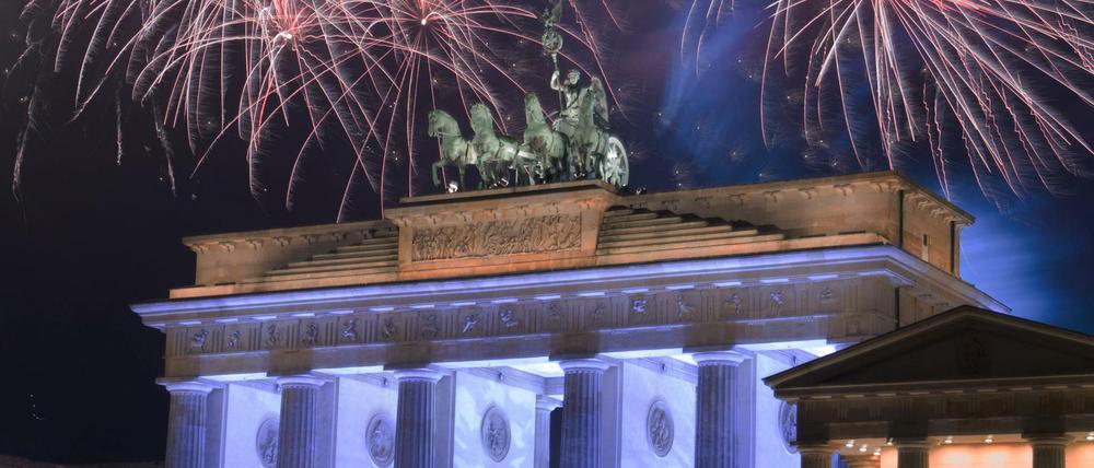 Der Knaller: Silvester im Tiergarten.