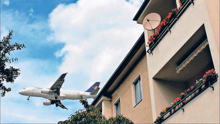 In der Unruhezone. Im Tegel-Umfeld wird sobald wohl niemand in Wohnungsbau investieren.