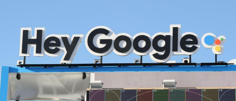 Der Google-Pavillon auf der Technik-Messe CES in Las Vegas.