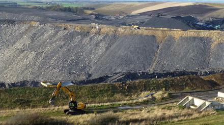 Kohleabbau im britischen Northumberland. 
