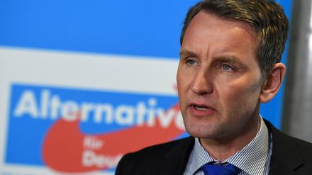 Der umstrittene Thüringer AfD-Chef Björn Höcke.