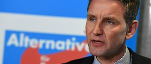 Der umstrittene Thüringer AfD-Chef Björn Höcke.