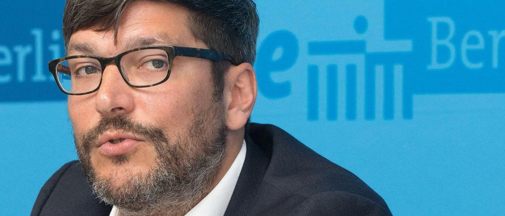 Justizsenator Dirk Behrendt (Bündnis 90/Die Grünen).