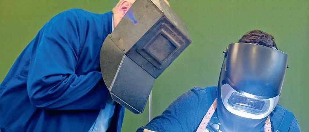 Eine Ausbildung schützt vor späterer Langzeitarbeitslosigkeit. 
