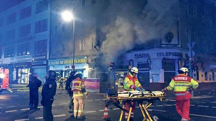 Institution in Flammen. Musik-Bading war eines der letzten Traditionsgeschäfte an der Neuköllner Karl-Marx-Straße. 