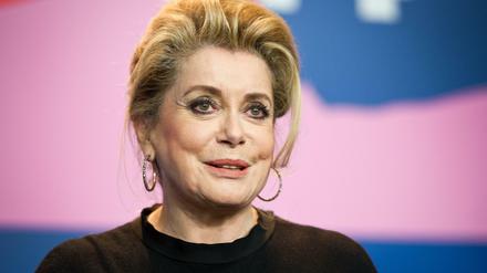 Die französische Schauspielerin Catherine Deneuve