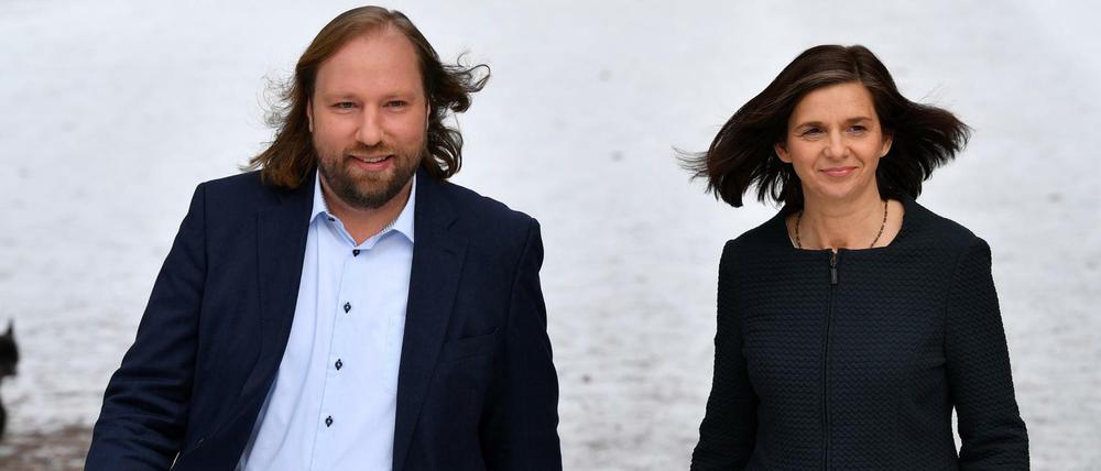 Der Look bleibt gleich: Die Fraktion der Grünen wird weiterhin von Katrin Göring-Eckardt und Anton Hofreiter geführt. 
