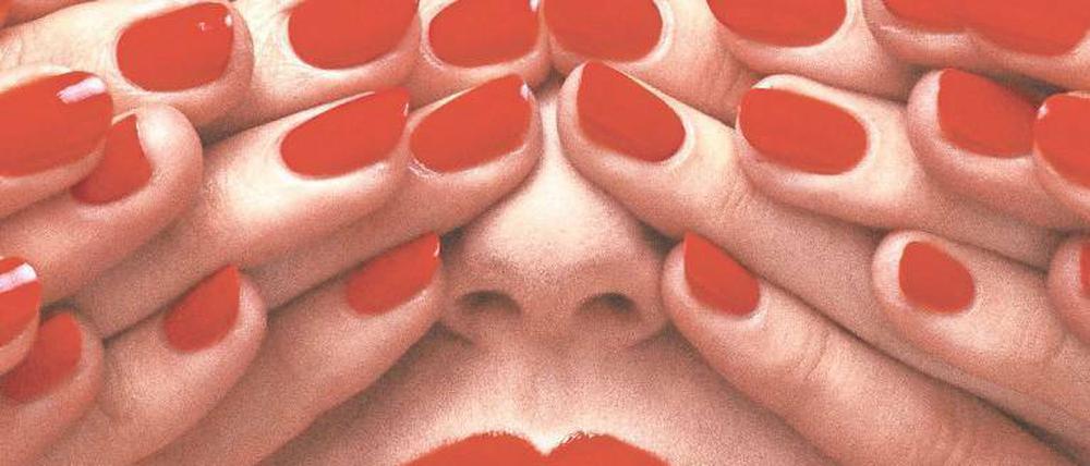 Oberflächenreize. Ein Guy-Bourdin-Foto aus der Ausgabe der "Vogue" vom Mai 1970