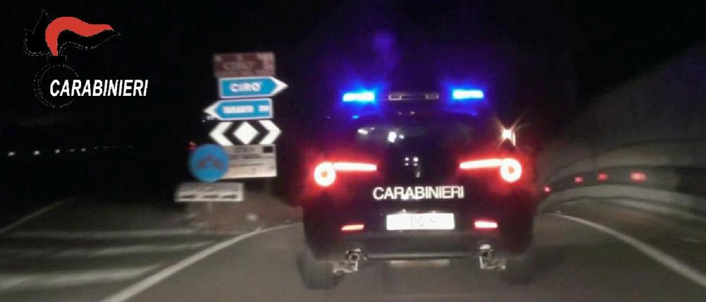 Anti-Mafia-Einsatz der italienischen Polizei.