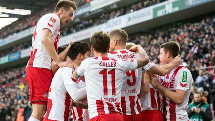 Köln feiert und schafft den zweiten Sieg in Folge.