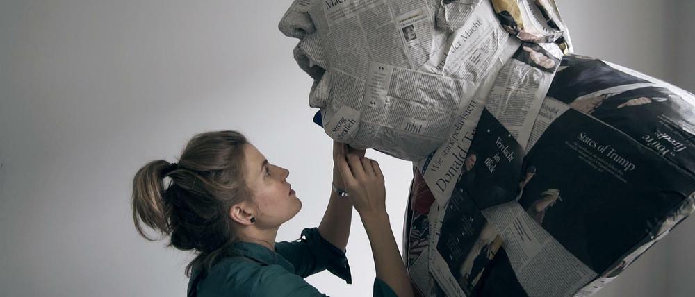 Künstlerin Daniela Leitner