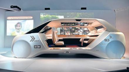 Modelle und Bündnisse. Panasonic zeigte ein autonom fahrendes Concept-Car. 