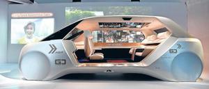 Modelle und Bündnisse. Panasonic zeigte ein autonom fahrendes Concept-Car. 