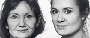Mutter und Tochter. Schauspielerinnen Barbara Schnitzler (links) und Pauline Knof.