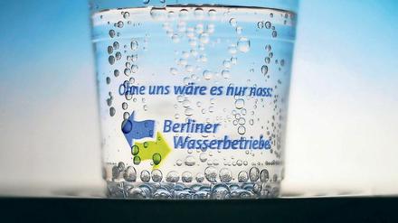 Die Wasserbetriebe bauen in Charlottenburg.