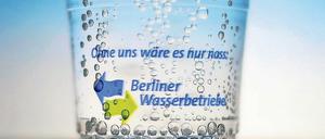 Die Wasserbetriebe bauen in Charlottenburg.