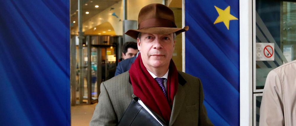 EU-Gegner Nigel Farage will zweites Brexit-Referendum, damit endlich Klarheit herrscht.