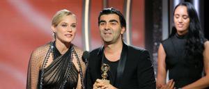 Fatih Akin hat für seinen Film "Aus dem Nichts", in dem Diane Kruger die Hauptrolle spielt, den Golden Globe mit der Auszeichnung für den besten nicht-englischsprachigen Film gewonnen.