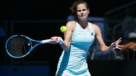 Julia Görges gewann ihr Auftaktmatch in Melbourne.