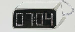 Aus der Zeit gefallen? Die Arbeit „Alarm“ von Christoph Niemann.