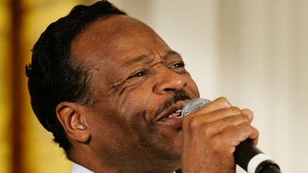 Edwin Hawkins bei einem Konzert im Weißen Haus im Jahr 2008.