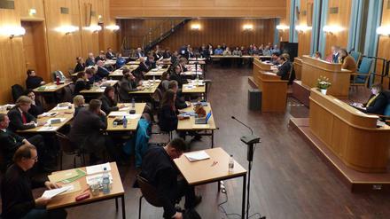 In der gestrigen Debatte um einen Einwohnerantrag zum Milieuschutz wurde heftig über die Finanzierung weitergehender Studien gestritten.