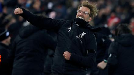 Jürgen Klopp hatte viel Grund zum Jubeln.