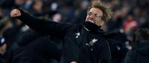 Jürgen Klopp hatte viel Grund zum Jubeln.