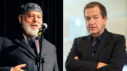 Bestreiten Belästigungsvorwürfe: Die Fotografen Bruce Weber (links) und Mario Testino 