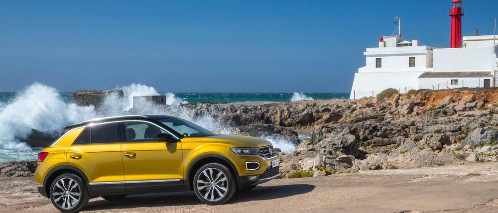 Bella figura. Obwohl einige Designelemente des VW T-Roc fragwürdig sind - insgesamt kann er sich sehen lassen.