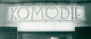 Außenansicht 1954 der Komödie am Ku'damm.