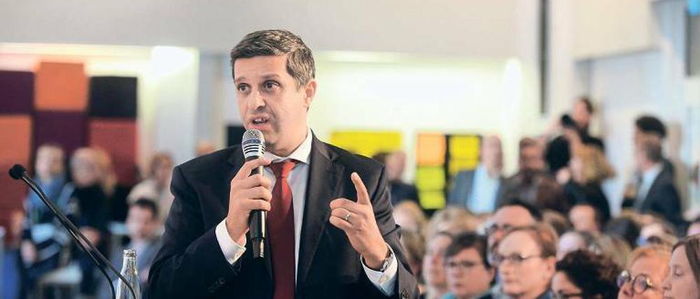 SPD-Fraktionschef Raed Saleh hat keine Lust auf eine weitere Groko.