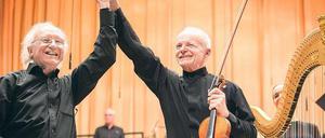 Gemeinsam stark. Heinz Holliger (links) und Thomas Zehetmair.