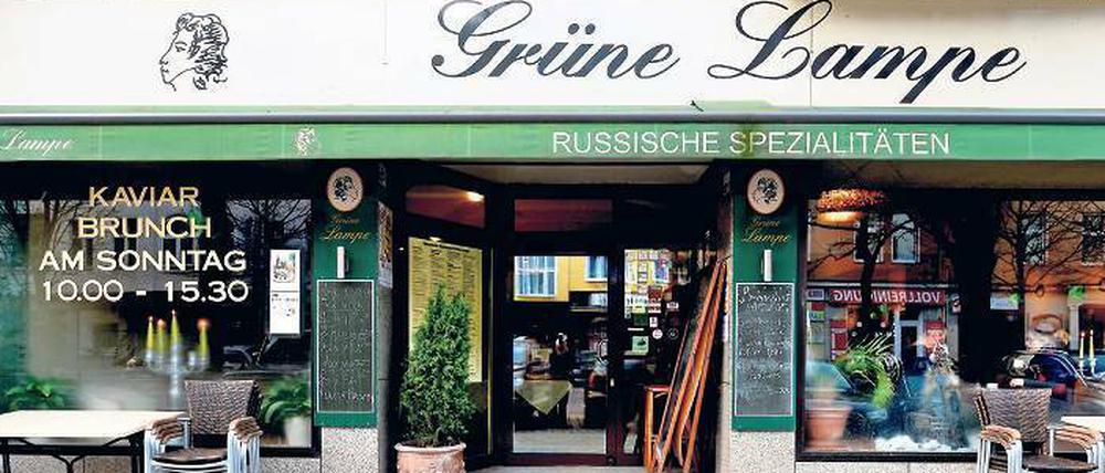 Das Restaurant Grüne Lampe ist eine Wilmersdorfer Institution.