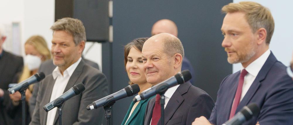 SPD, BÜNDNIS 90/DIE GRÜNEN und FDP