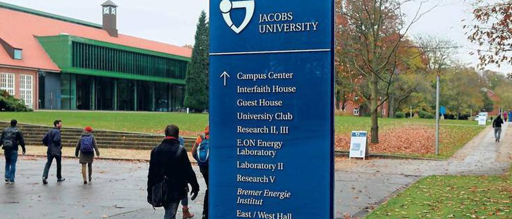 Die private Jacobs-Uni residiert in einer umgebauten Kaserne.