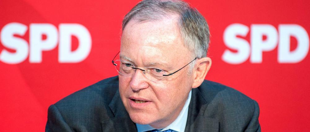 Der niedersächsische Ministerpräsident Stephan Weil (SPD) 