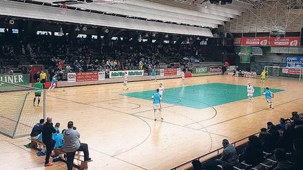 Die Endrunde der Berlin-Liga in der Sporthalle Charlottenburg wollten über 1000 Zuschauer sehen. 
