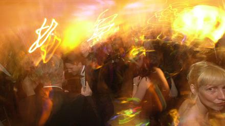Partystimmung auf dem Berliner Presseball (Foto von 2002).